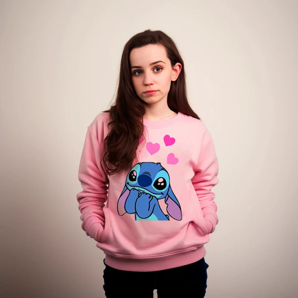 Y2k Cartoon Disney Stitch Funny Hoodies Women Harajuku Cute Lilo and Stitch  Anime Sweatshirt Manga Streetwear Hoody Female Kids - AliExpress