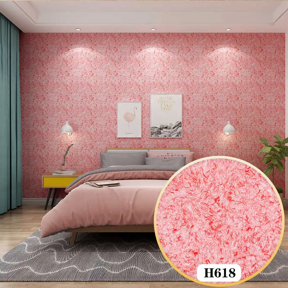H618 Silk Plaster Liquid Wallpaper Wall Grace Coating Covering Paper