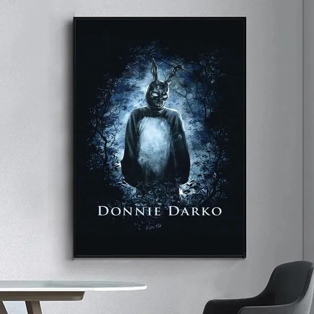 Poster Fatto A Mano Donnie Darko - Opera D'Arte Firmata 23x32.5 Cm | Decorazione Moderna