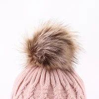 Baby Toddler Warm Earflap Beanie Kids Boys Girls Winter Fleece Lined Knitted Hat 4