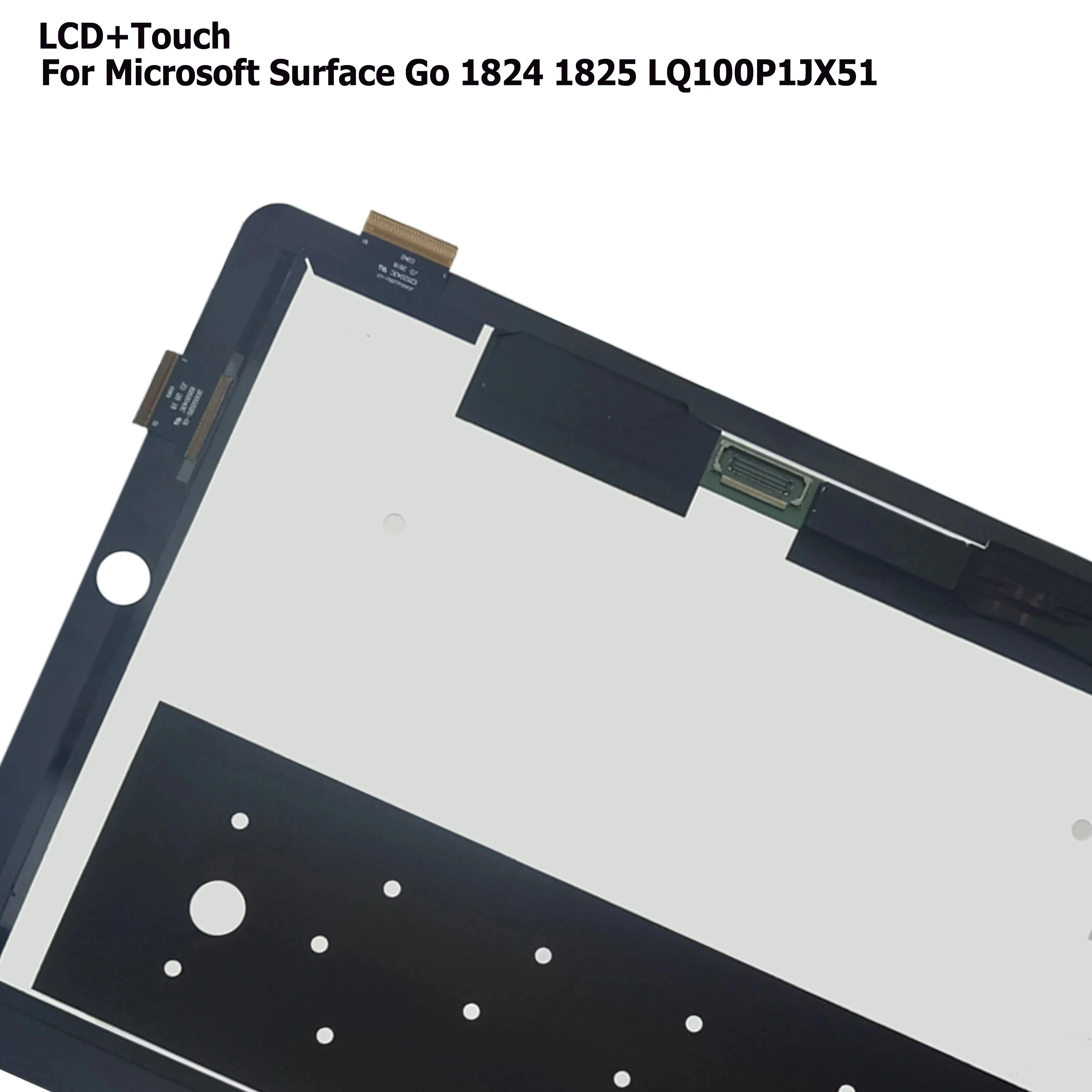 10.1" LCD Assembly For Microsoft Surface Go 1824 1825 LCD Display Touch Screen Glass Panel Repair GO1 Replacement LQ100P1JX51
