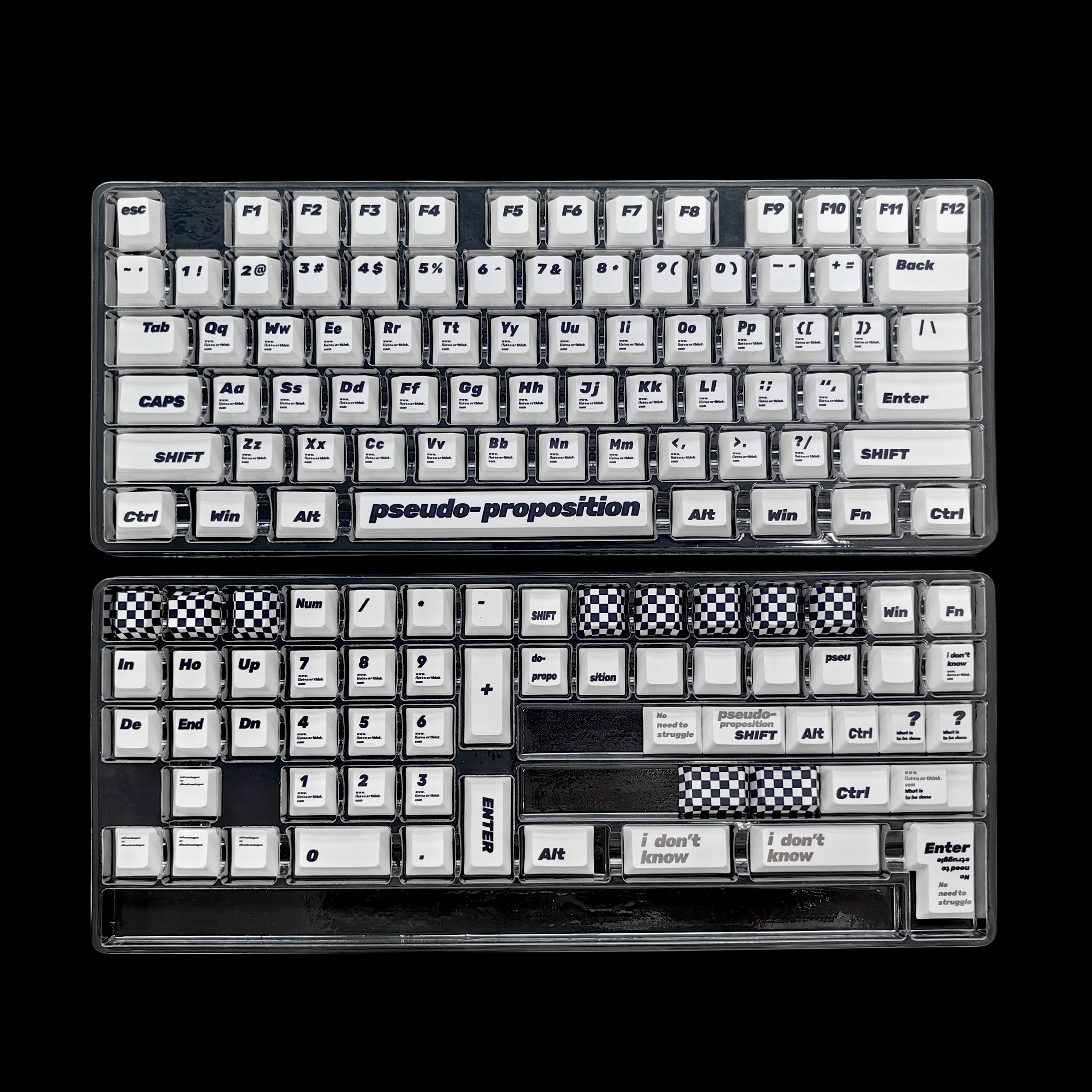 alto material PBT, apto para ANSI, layout