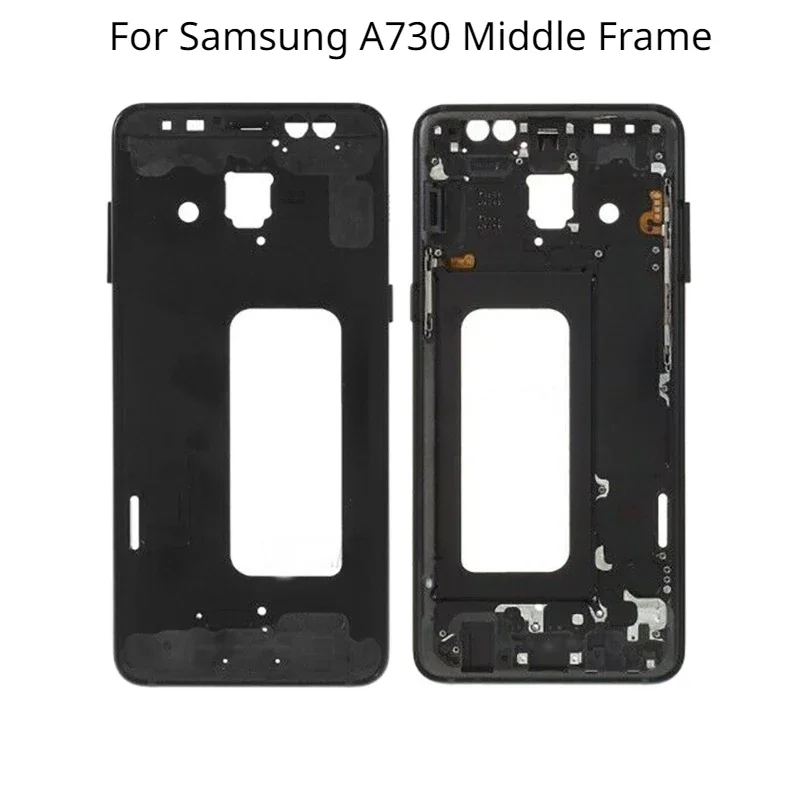 

For Samsung A730 Middle Frame Plate Bezel Housing Cover Replacement parts For Samsung Galaxy A8 Plus A730 A730F Frame Cover