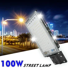 

100W LED Street Light AC 220V-240V Outdoor Floodlight Spotlight IP65 Waterproof Wall Light Garden Road Street Pathway Spot Light