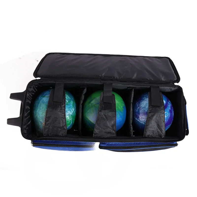 Bowling Ball Bag with Wheel, 3 Bowling Supplies, In Stock