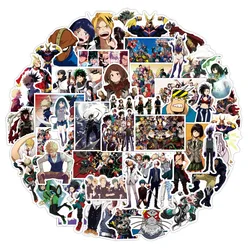 10/30/50Pcs Mon Héros Universités Anime Autocollants Graffiti Téléphone Portable Izuku Midoriya Pourrait Boku Pas Un Héros Universités Caractère Décalque 