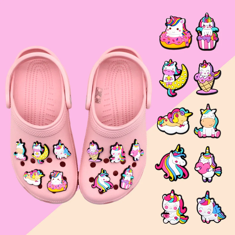 Little Pony Croc Charms Pvc Sandals Accessories Crocs Pins Crocs