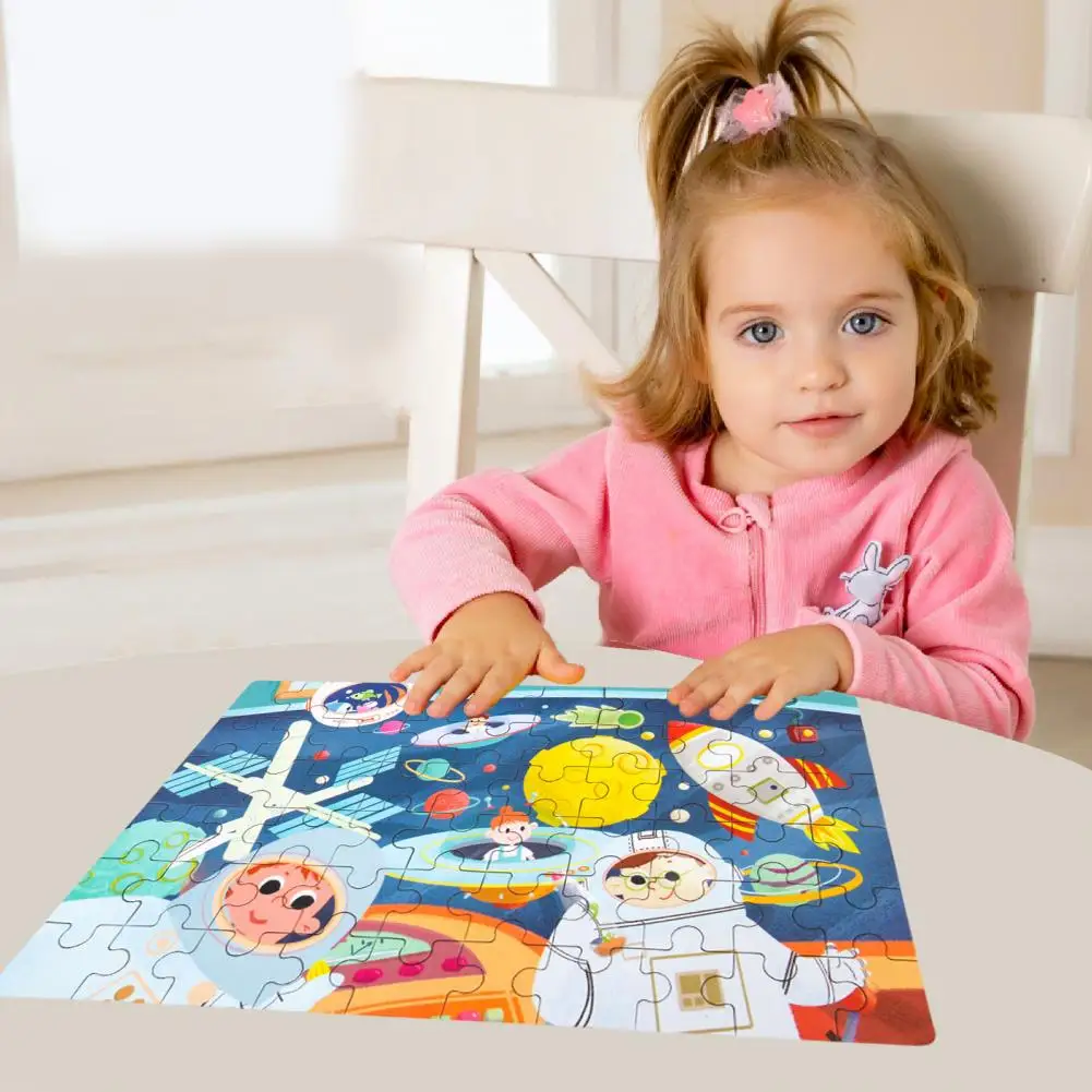 

Interactive Puzzle Game for Kids Wooden Puzzle for Toddlers Safe Eco-friendly Anime Cartoon Plane Puzzle Set for Toddlers 60pcs