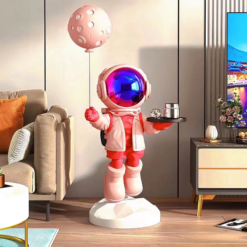 Large Creative Astronaut Astronaut Floor-standing Storage Ornaments, Smart Home Decorations, Bluetooth Speaker Functions 3