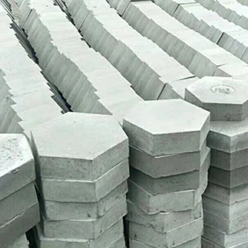 Flat Solid Hexagonal Cement Plastic Mold River Slope Protection Block Pavement Concrete Floor Tile Prefabricated Block