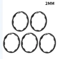 2mmBlack 5pcs