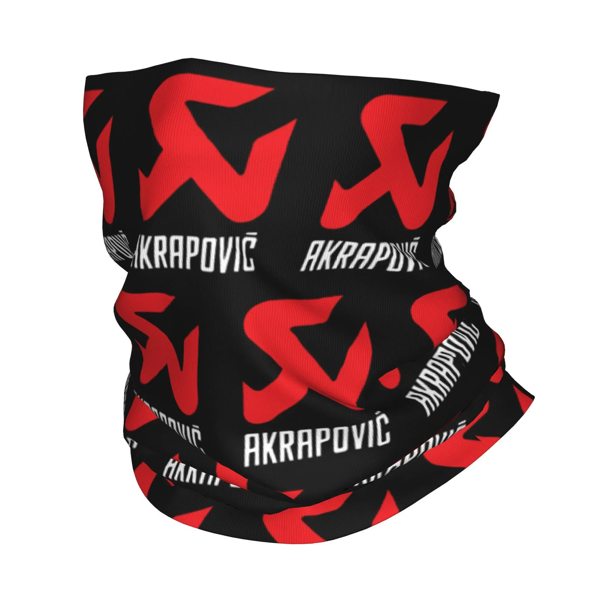 Motorcycle-Akrapovics Exhaust Winter Headband Neck Warmer Women Men Hiking Camping Tube Scarf Face Bandana Gaiter