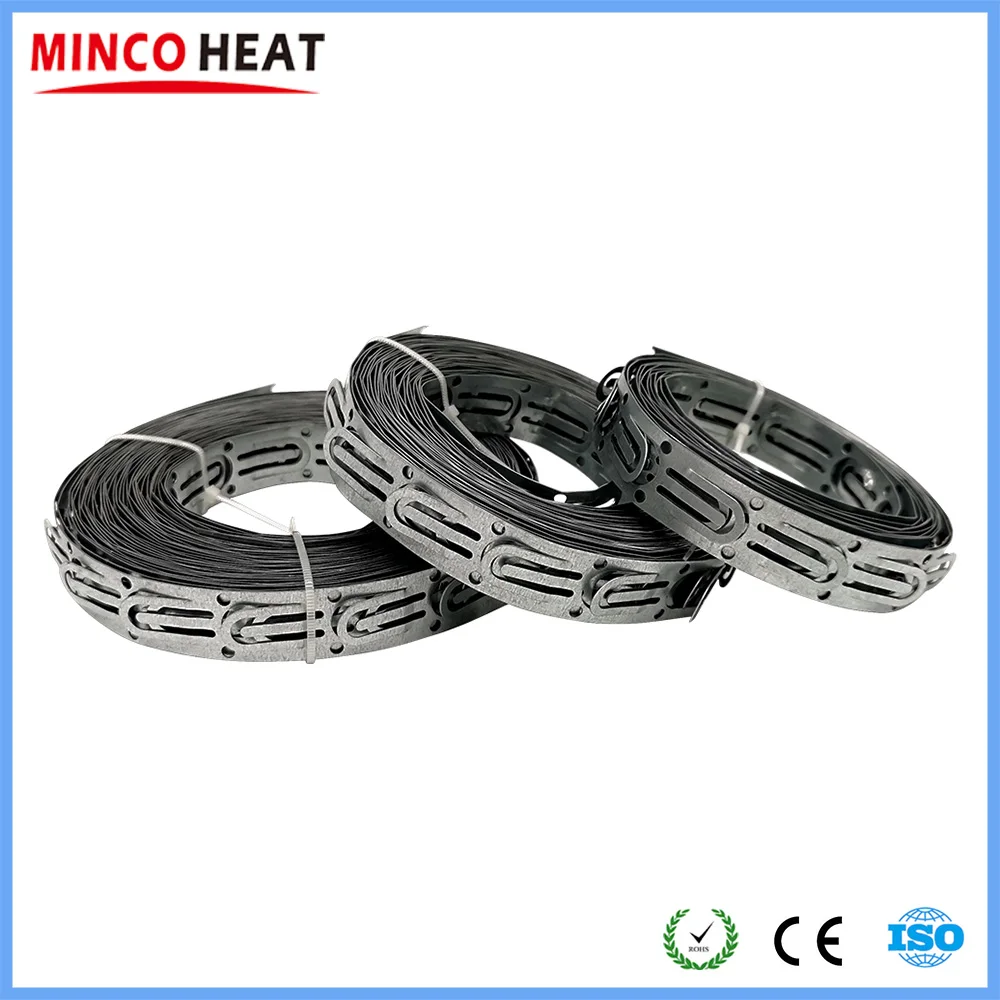 1~10m Metal Floor Heating Cable Straps,  Heating Wires Accessories Cable Clips for Floor, Roof and Gutter Installation