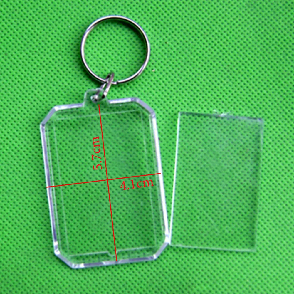 Inserto in lega di metallo cornice per foto personalizzata cuore quadrato portachiavi a forma di mela portachiavi portachiavi Love Crafty Gift