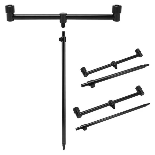 Aluminium Carp Fishing Rod Pod Set Bank Sticks and Buzz Bar Carp