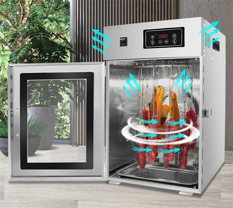 Household Sausage Drying Machine Electric 220V 110V Food Dryer Dehydrator Cured Meat Chicken Bacon Maker Commercial 5