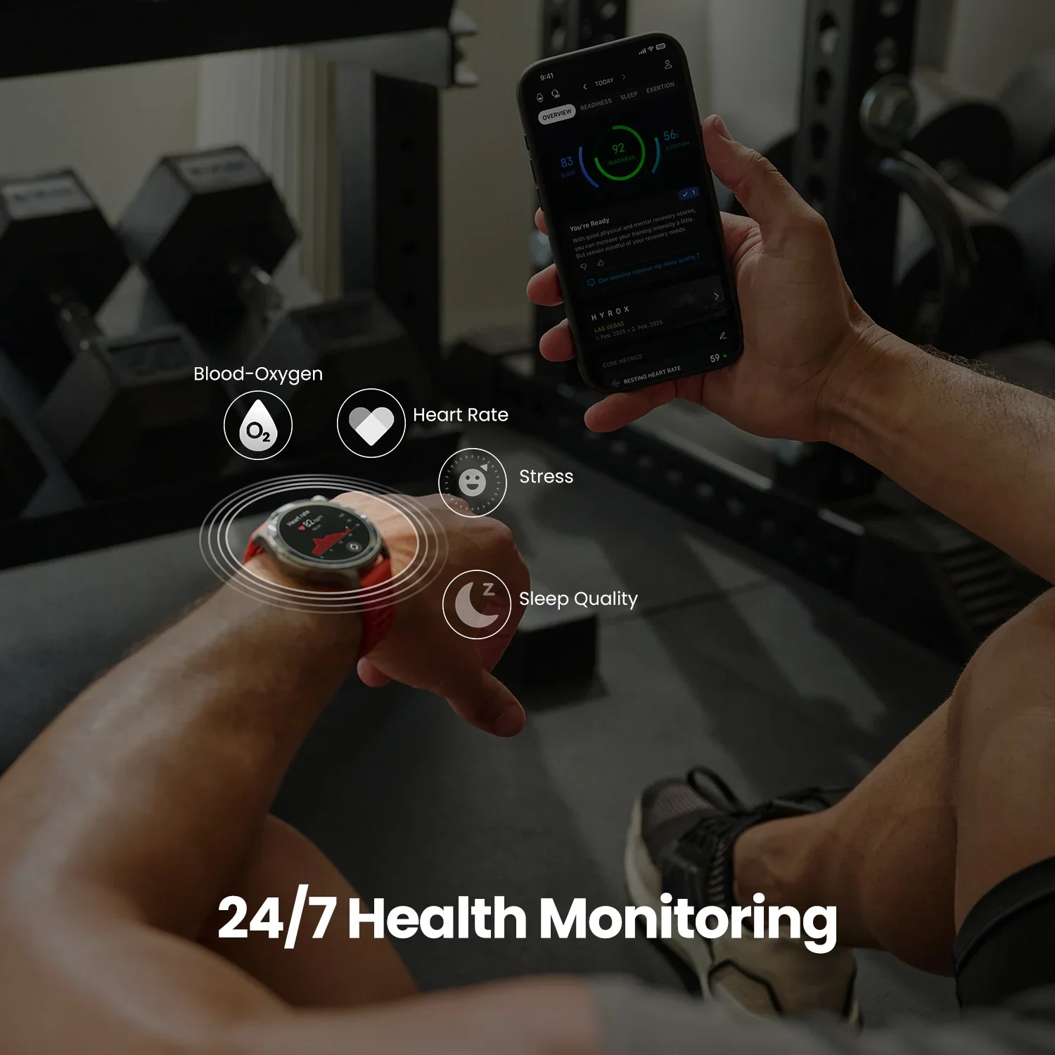 Amazfit Balance 2 Smartwatch 47mm Up To 21 Days of