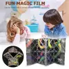 Twisty Cubo Magician Professional Cube Classic Toys Cube Puzzle Panel Puzzle Magic 8 Panels 3 Rings Folding Puzzle Cube Gifts 4
