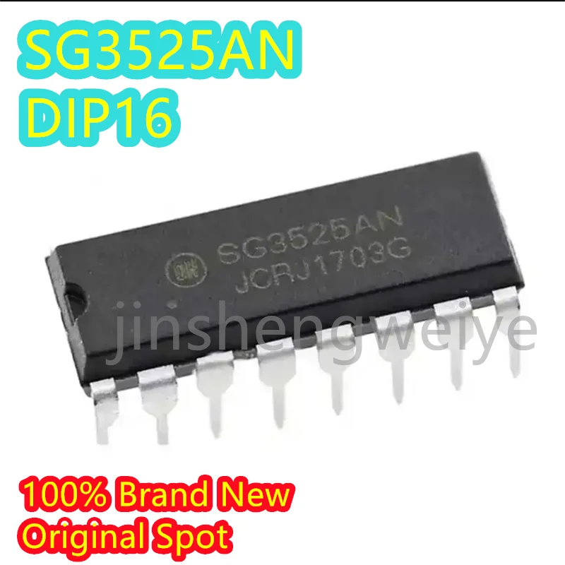 

5PCS SG3525ANG SG3525 100% original and brand new DIP-16 SG3525AN Switching Power Supply Control Chip In stock