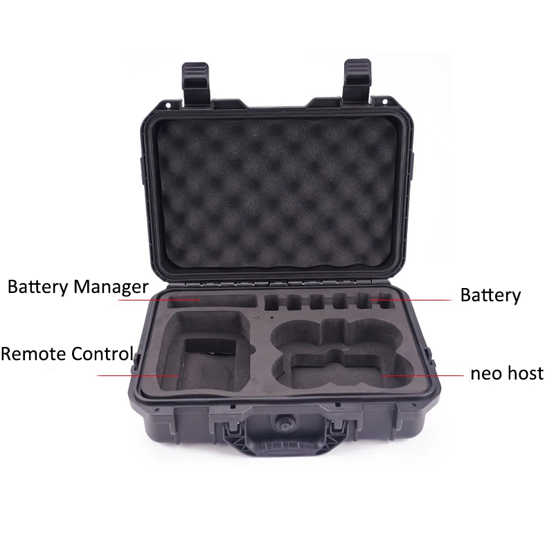Waterproof Carry Case for DJI Neo Fly More Combo Hard Storage Bag Box Organizer