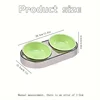 Durable Elevated Dual Bowl Feeder | Raised Pet Feeding Station with Non-Slip Stand, Easy Feeding for Cats & Small Dogs 2