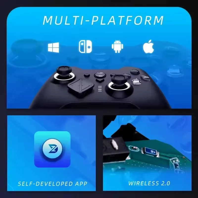 Zd O + 優れたゲームコントローラーエリートモジュラー感覚 Rgb