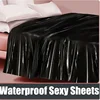 Adult Sex PVC Plastic Bed Sheets Sexy Game Waterproof Hypoallergenic Mattress Cover for Couple Flirt Bed Passion Supplies Tool 1
