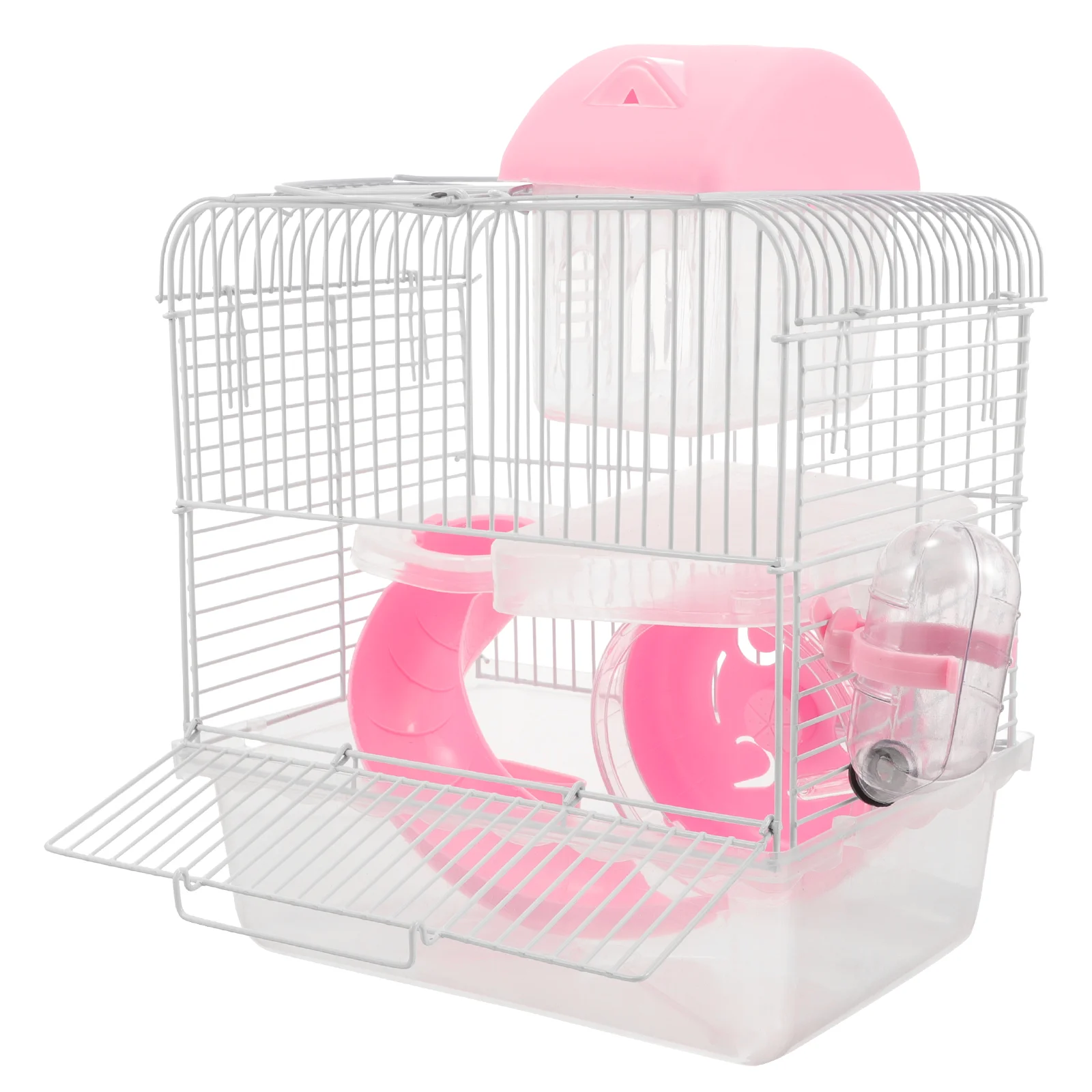 

Mouse Cage Guinea Pig Castle for Pet Mice Dwarf Hamster Chinchilla Rat Platform House Large Travel