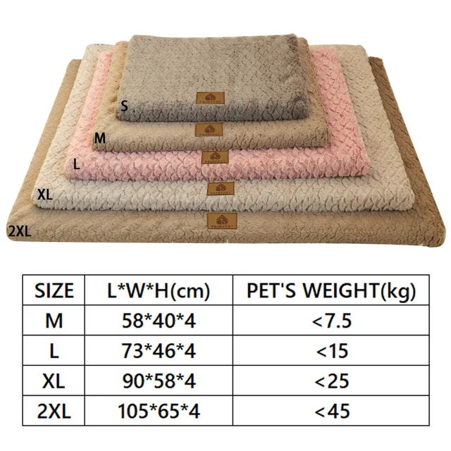 Memory Foam Pet Bed With Removable 5