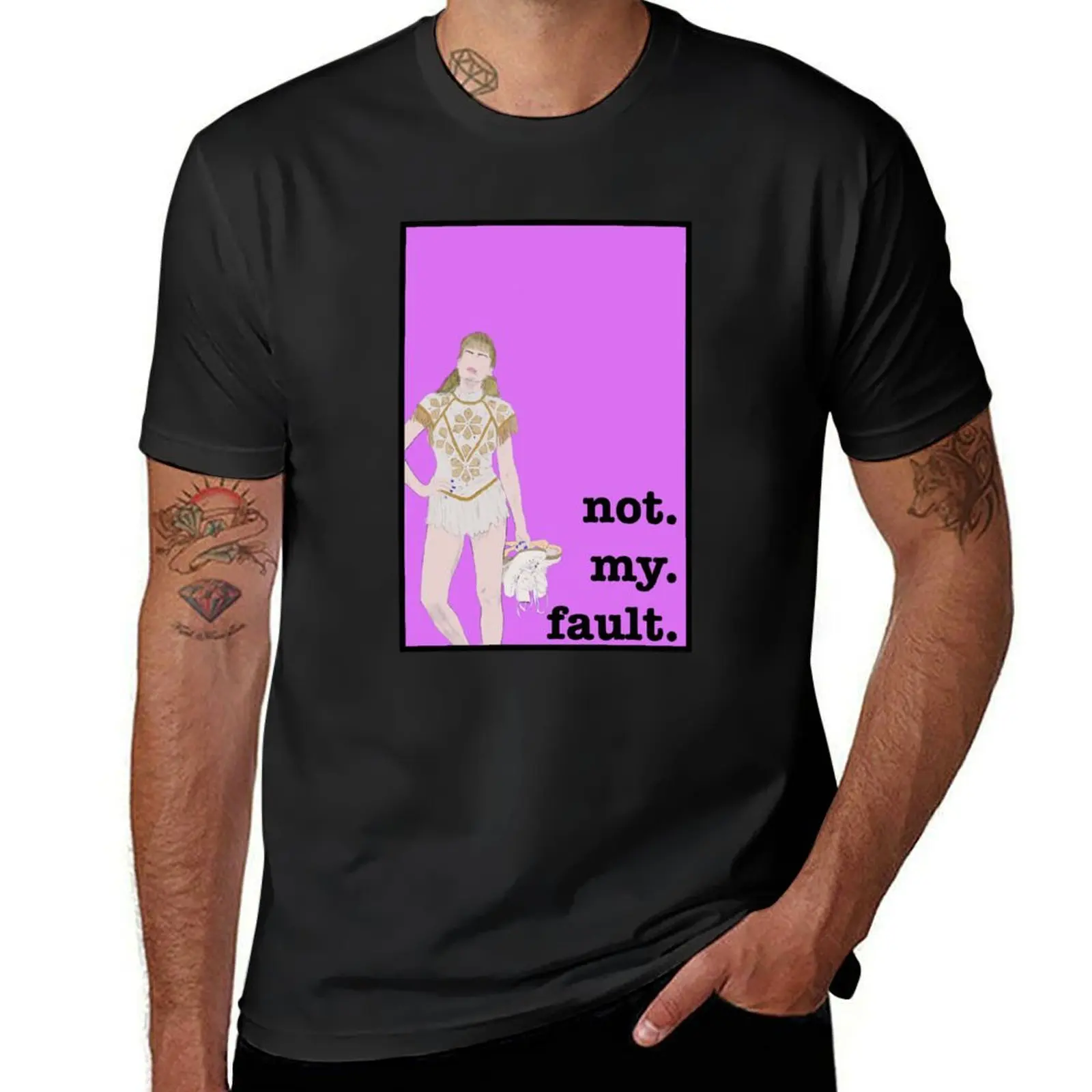 I, Tonya (Not My Fault) T-Shirt customs customs design your own mens t shirts casual stylish
