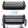 Hair Clipper Blade for SURKER RSCX-9008 Shaver Blade Razor Replacement Shaver Head for Men 3