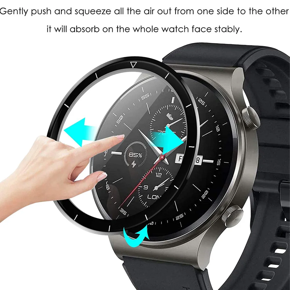 Premium 3D Curved Edge Screen Protector for Huawei Watch Series - Ultimate Protective Film