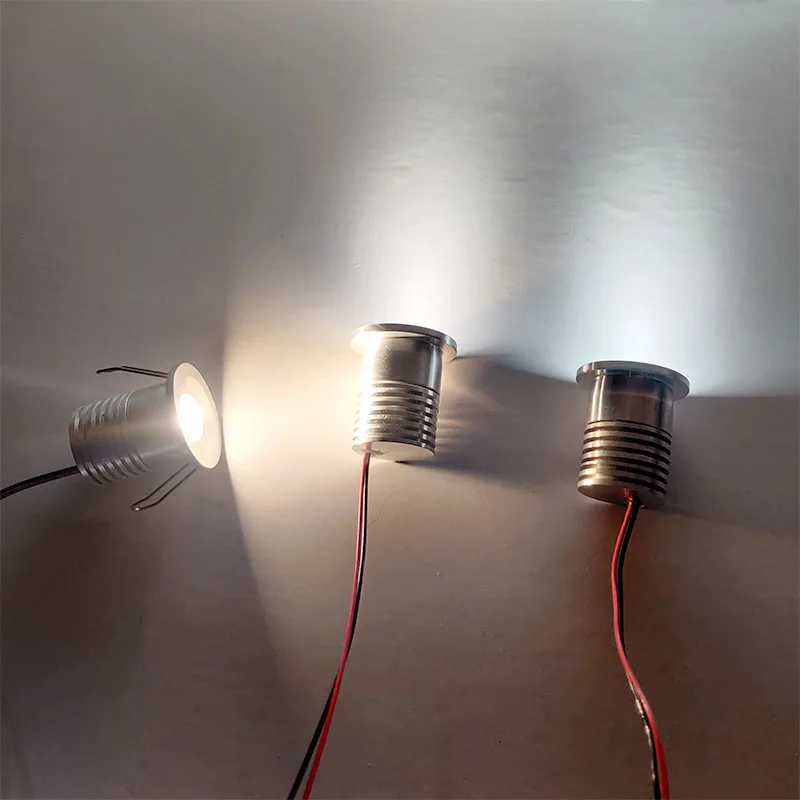 Dimmable 12V 24V 2W 3W Mini Led Spotlight Outdoor Light Waterproof IP65 Home Hotel Sauna Waterproof Light Embedded Cutting 27mm 4