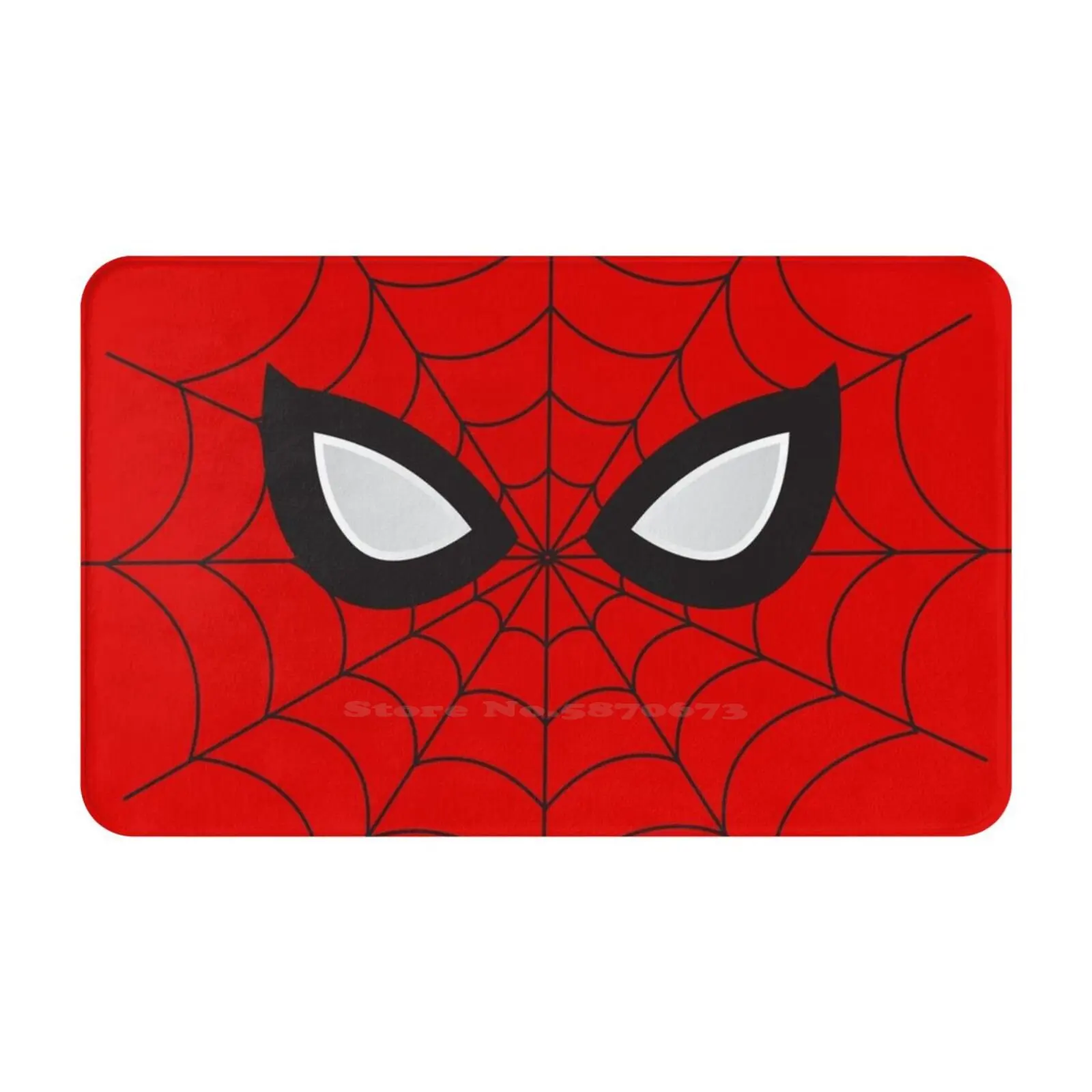 Mask Up 3 Taglie Home Rug Room Carpet Ps4 Comicbook Comicbook Comic Strip Logo White Spider
