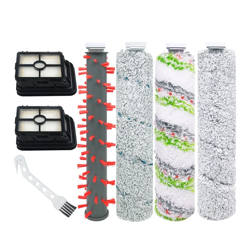 

Roller Brush Filter Replacement Accessories For Bissell Crosswave Cordless Max Series 2554 2590 2593 2596 Vacuum Cleaner