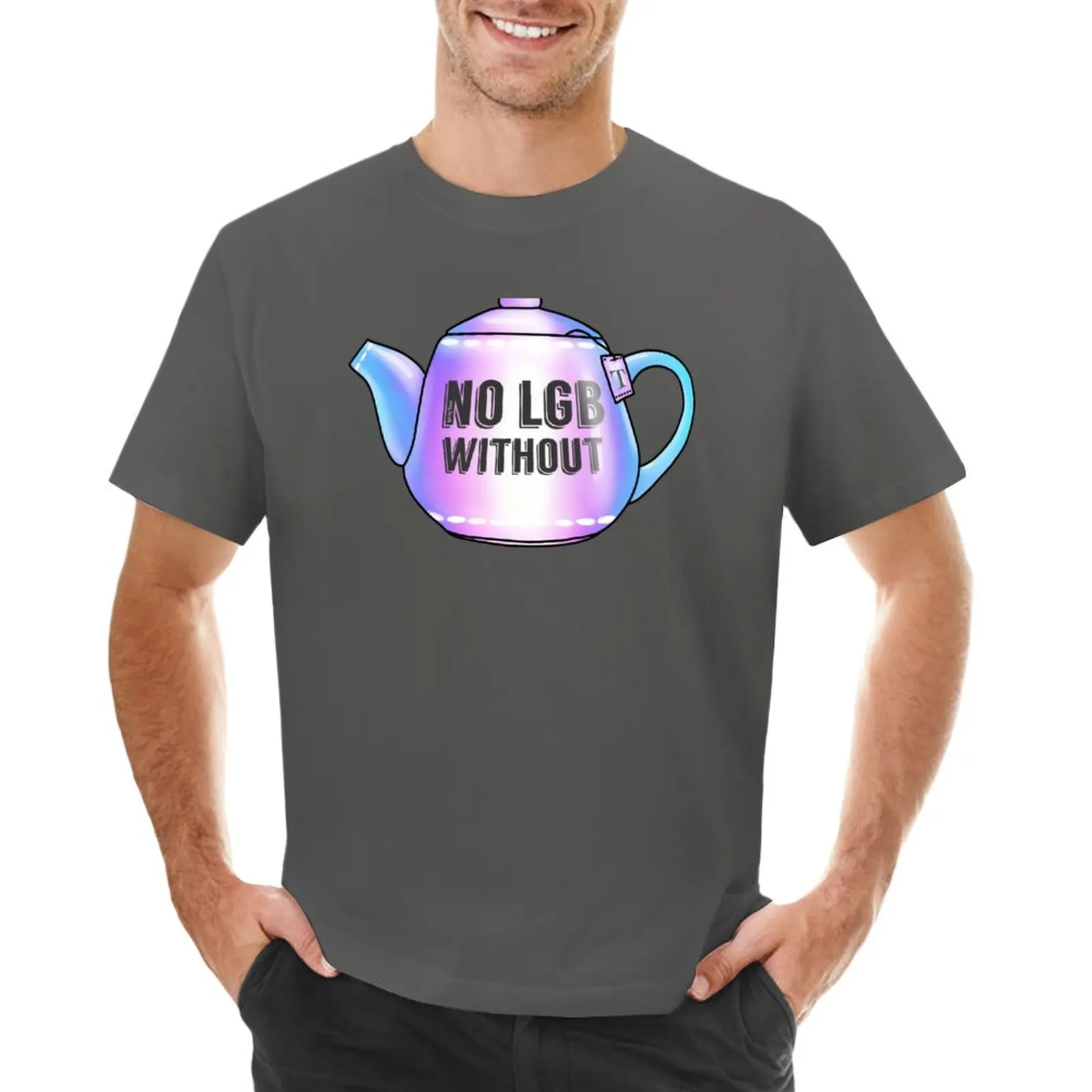 No Lgb Senza T-Shirt T-Shirt Abbigliamento Vintage Abbigliamento Kawaii Magliette Vintage Da Uomo