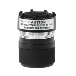Professional-Grade Microphone Capsule Replacement (Black)