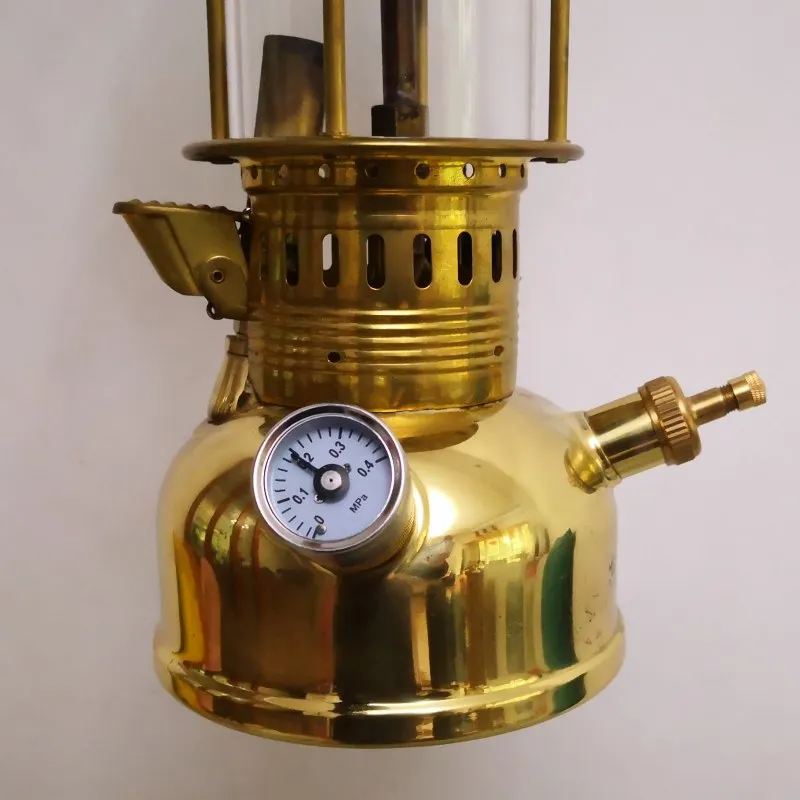 DIY Pressure gauge adapter for HK500 HK150 SANTRAX Kerosene Lantern