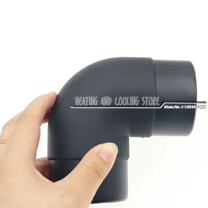 42/60/75/90mm Car Air Heater Heater Ducting Pipe Elbow Outle Plastic Connector Heating Pipe Air Intake Pipe