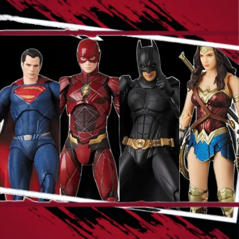 16Cm Dcu Justice League Figure Supereroe Action Figurine Modelli In Pvc Supereroe Batman Cyborg Aquaman Statue Decor Toys Gift