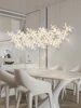 2024 Luxury Crystal Restaurant Pendant Light Luxury Italian Designer Dining Hall Lamp Kitchen Bar Table Decorative Pendant Lamp 3