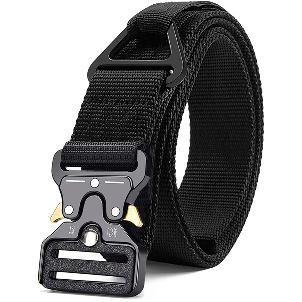 Genuine Tactical Belt Quick Release Outdoor Military Belt Soft Real