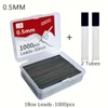 Mechanical Pencil Lead 0.5 0.7 0.9mm 2B 60mm Art Drawing Automatic Pencil Replaceable Refills with 2 Tubes Stationery 4
