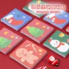 Office School Supplies Notepad Cartoon Christmas Sticky Notes Student Message Notepad Study Office Sticky Notes Christmas 4