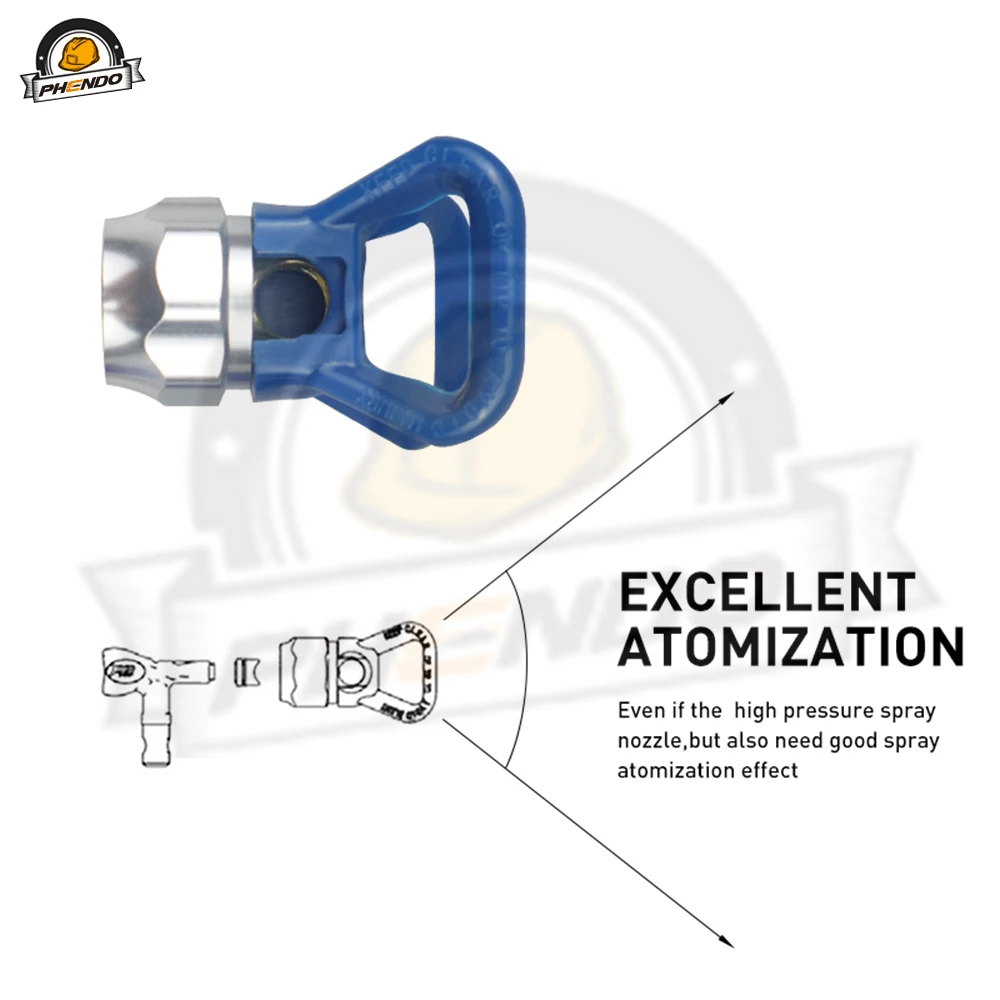 RAKUTE DONCK Sandstrahlpistolen-Kit Airless-Spritzdüse 519/521/523/525/617/621 usw. Modell Düse