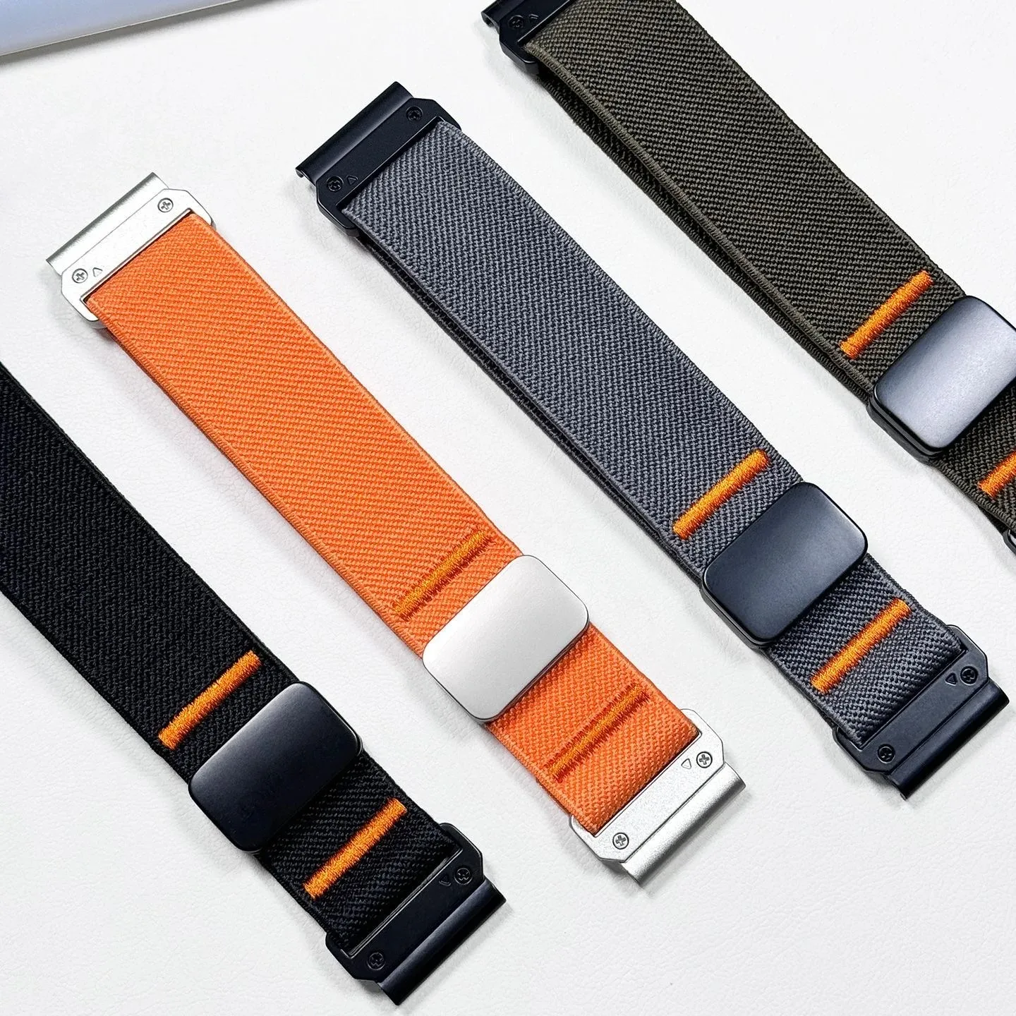 Magnetic Nylon Quick Fit Strap Bracelet