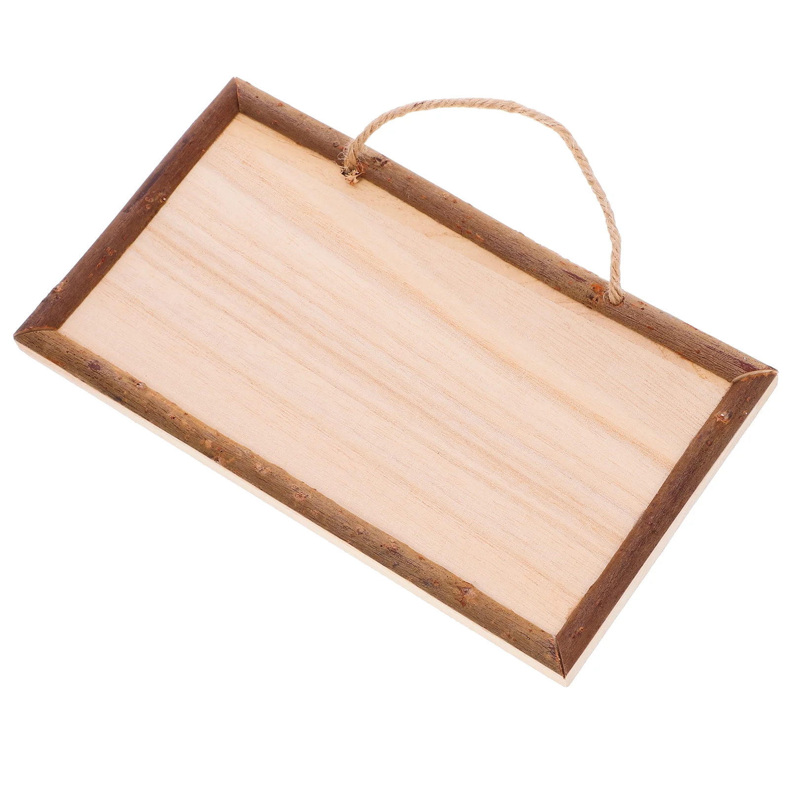 

Business Card Wooden Pieces Store Sign Decorate Unfinished Plaque Plaques for Crafts