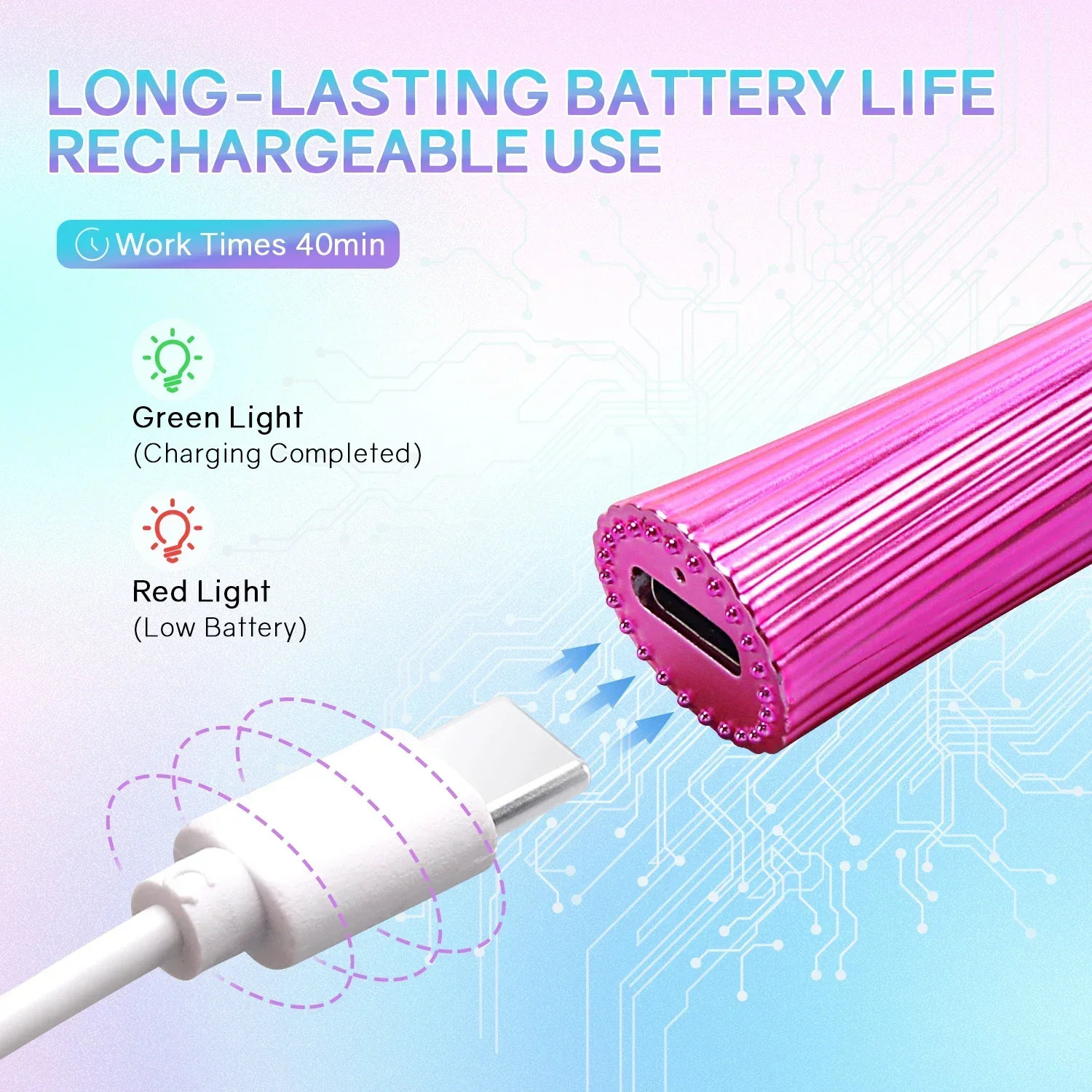 Portable Handheld Mini Nail Lamp For All Gel Polish Quick Dry USB Nail Dryer Machine UV LED Nail Lamp Mini Flashlight Pen 4
