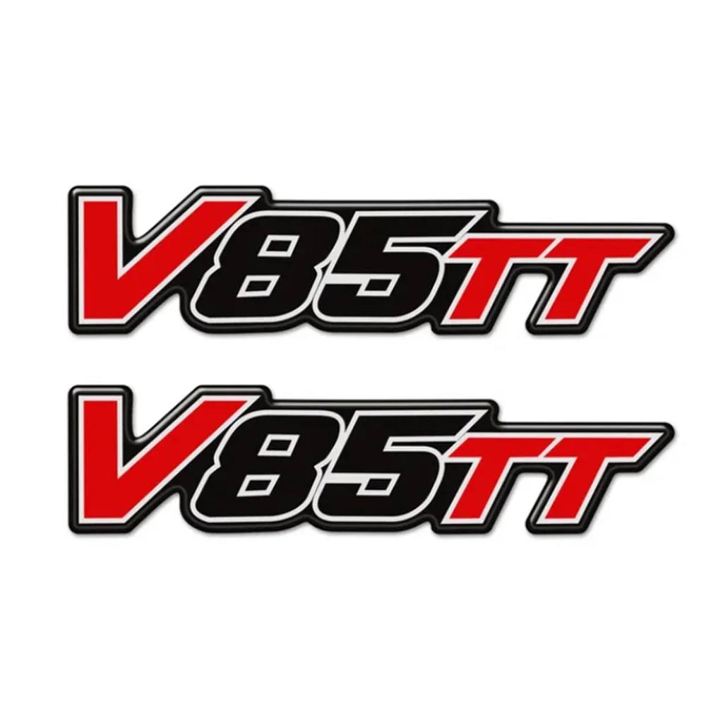 

V85 TT Stickers Tank Pad Trunk V85TT For Moto Guzzi Protection Decals Luggage Aluminum Cases Protector Emblem