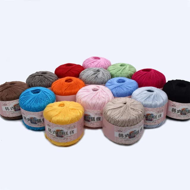 Crochet Thread Size 10 Yarn for Hand Knitting Crochet Yarn and Lace Yarn  for Knitting - AliExpress